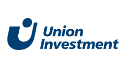 Logo von Union Investment. Der livespotting Webcam Hosting Kunde nutzt  Live-Streaming für Immobilien