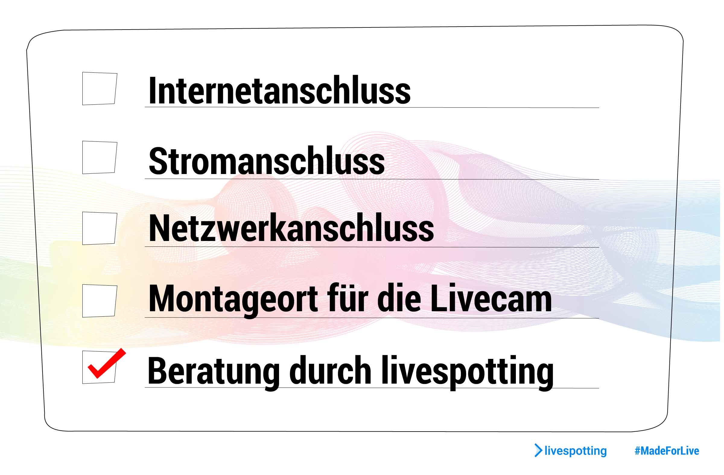 Was benötige ich für Live-Streaming mit IP-Cams?