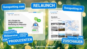 🚀 Neue Webseite livespotting.com und Startschuss der Hausmarke livespotting.tv als Portal für Zuschauer.