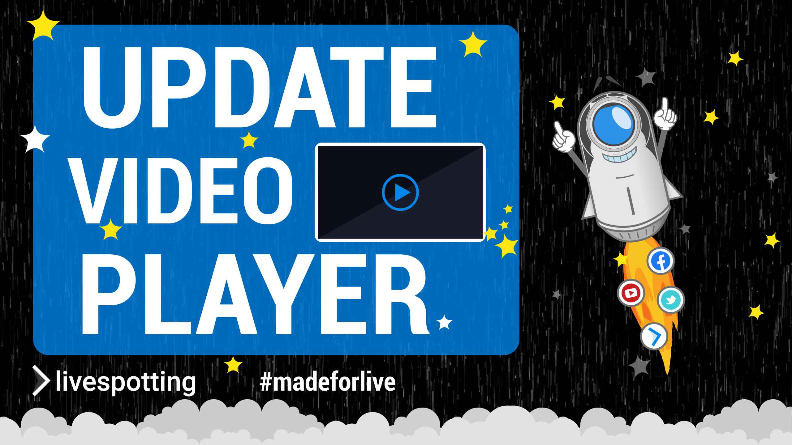 Update : Neue Videoplayer für Live-Streaming