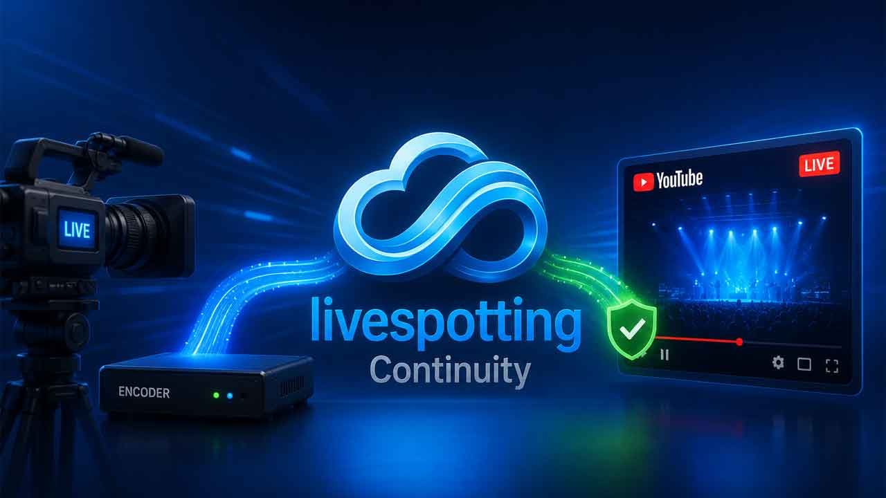 Livestream-Abbruch bei YouTube verhindern mit  livespotting ∞
