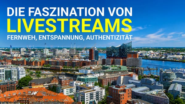 Authentische Echtzeitbilder statt Filter und KI: Warum Live-Webcams immer beliebter werden.