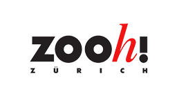 Zoo Zürich Logo. Der Zoo verwendet Panorama VR-Live-Streams für das Destinationsmarketing auf der Webseite.
